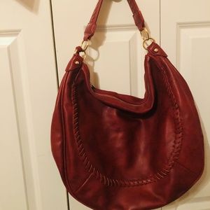 Large Burgundy purse